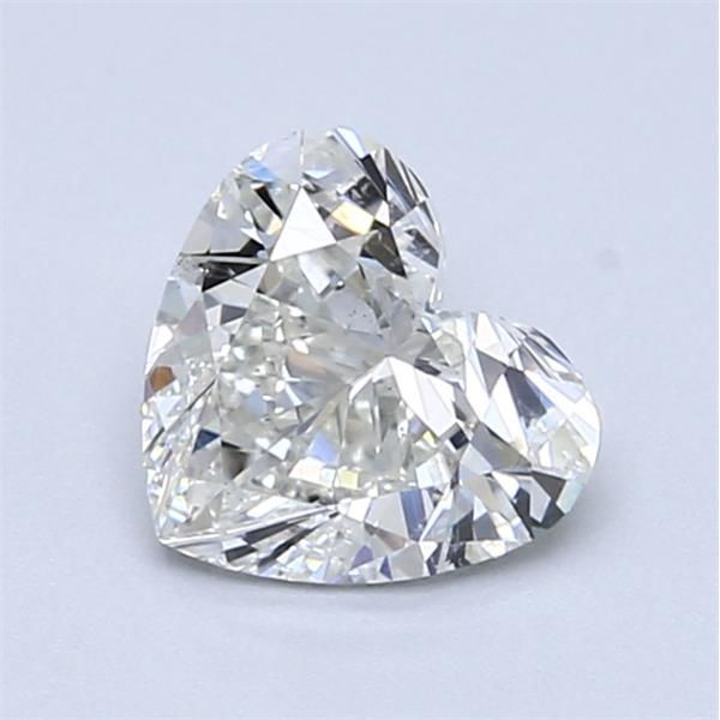 1.01 Carat Heart Loose Diamond, I, SI2, Super Ideal, GIA Certified | Thumbnail