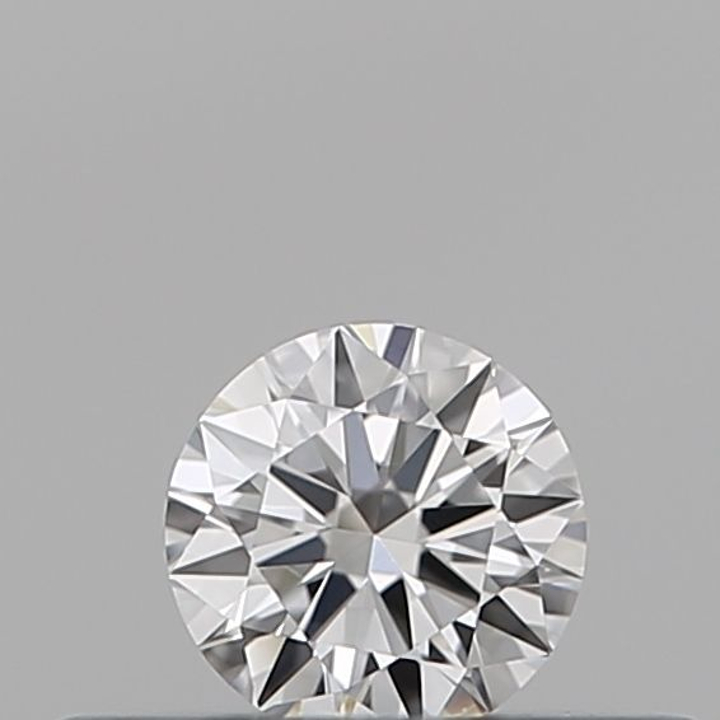 0.18 Carat Round Loose Diamond, E, VS2, Super Ideal, GIA Certified