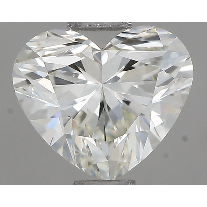 0.71 Carat Heart Loose Diamond, K, VVS2, Super Ideal, GIA Certified