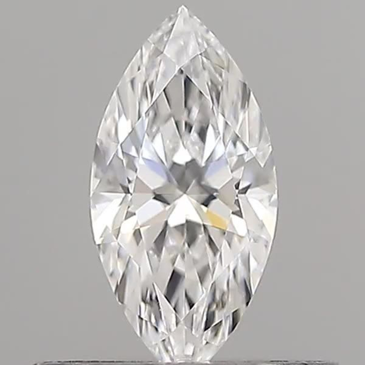 0.35 Carat Marquise Loose Diamond, D, VVS1, Ideal, GIA Certified