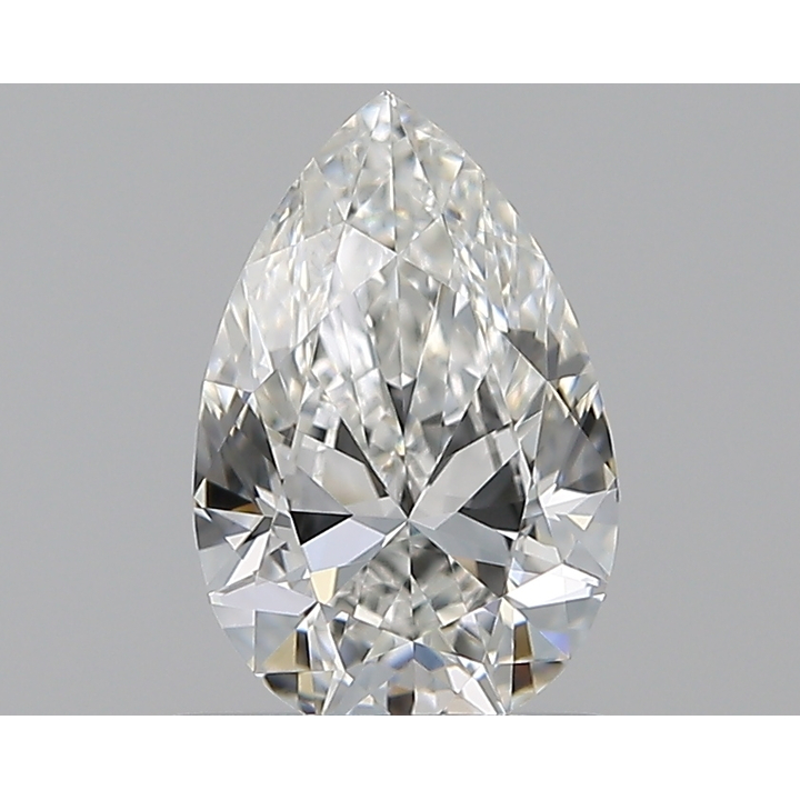 0.72 Carat Pear Loose Diamond, F, VVS2, Super Ideal, GIA Certified | Thumbnail