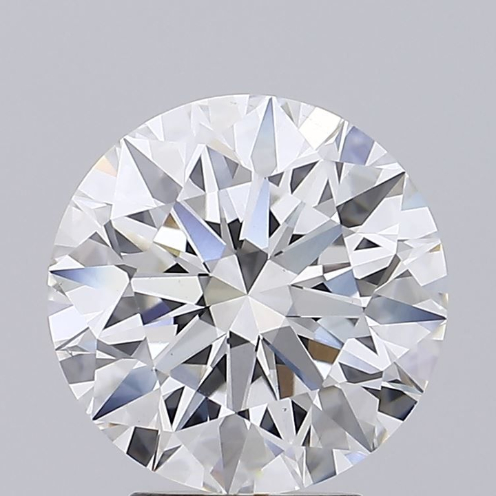 Lab Grown Diamond: 3.81 Carat Round Loose Diamond, F, VS1, Super Ideal, IGI Certified | Thumbnail