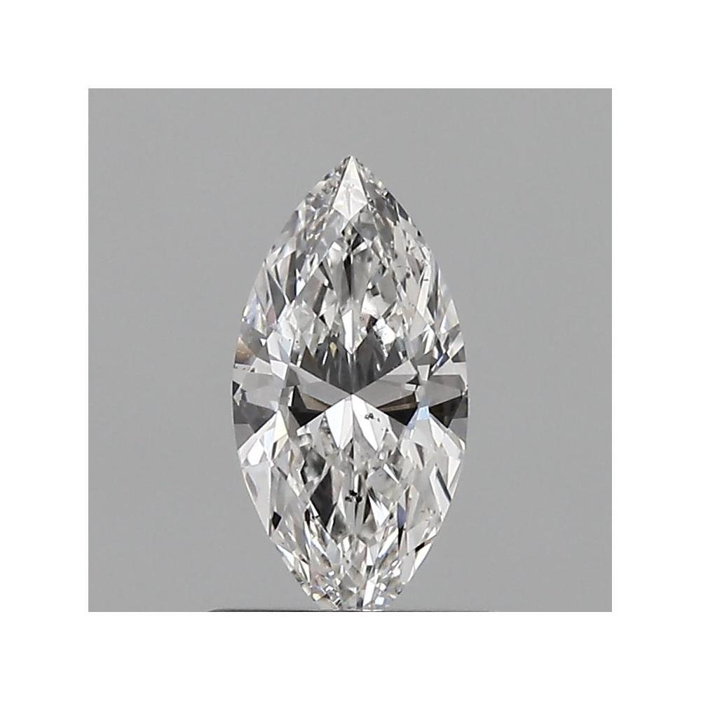 0.52 Carat Marquise Loose Diamond, F, SI1, Ideal, GIA Certified