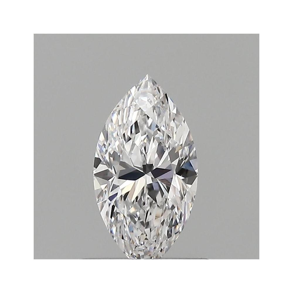 0.50 Carat Marquise Loose Diamond, D, IF, Super Ideal, GIA Certified | Thumbnail