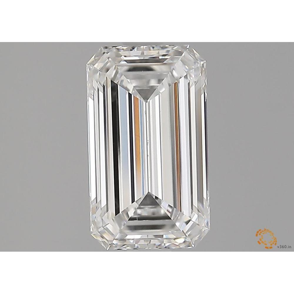 2.20 Carat Emerald Loose Diamond, F, VS2, Super Ideal, AGS Certified