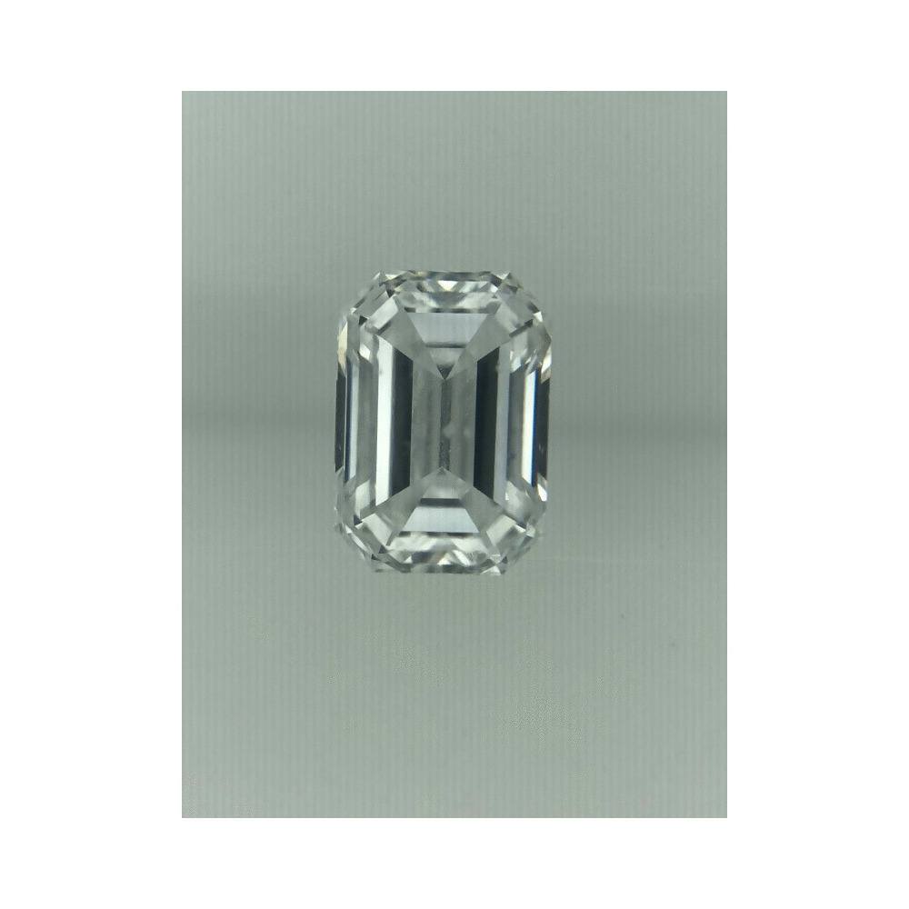 0.92 Carat Emerald Loose Diamond, D, SI2, Ideal, GIA Certified | Thumbnail