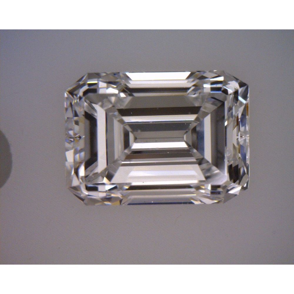 1.56 Carat Emerald Loose Diamond, D, VS1, Excellent, GIA Certified