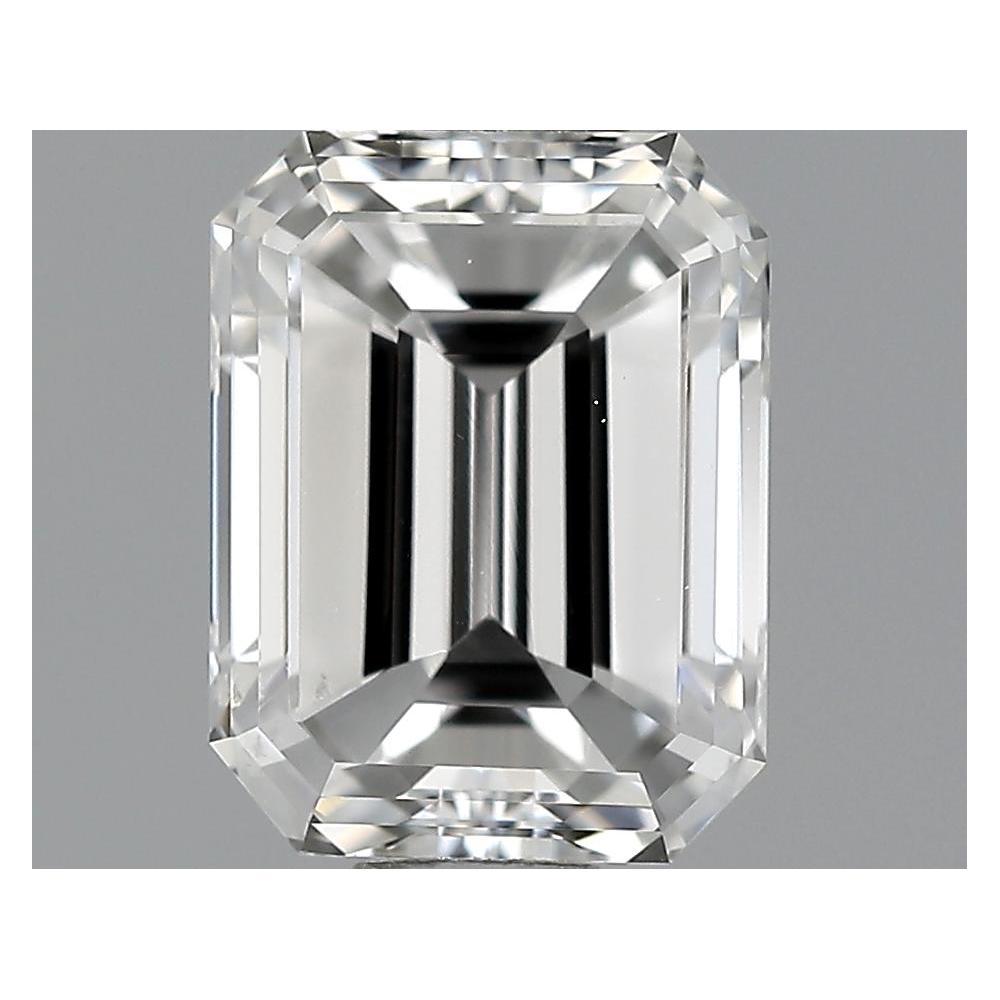 1.00 Carat Emerald Loose Diamond, D, VS2, Ideal, GIA Certified