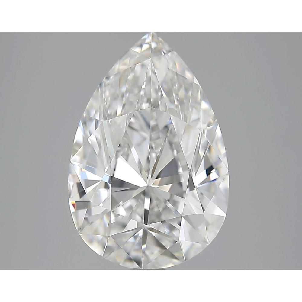 5.01 Carat Pear Loose Diamond, E, VVS2, Excellent, GIA Certified | Thumbnail