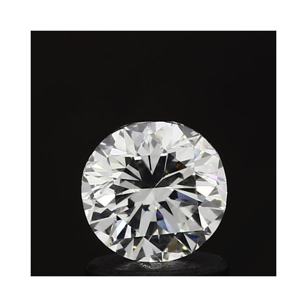 0.92 Carat Round Loose Diamond, H, VS2, Good, GIA Certified | Thumbnail