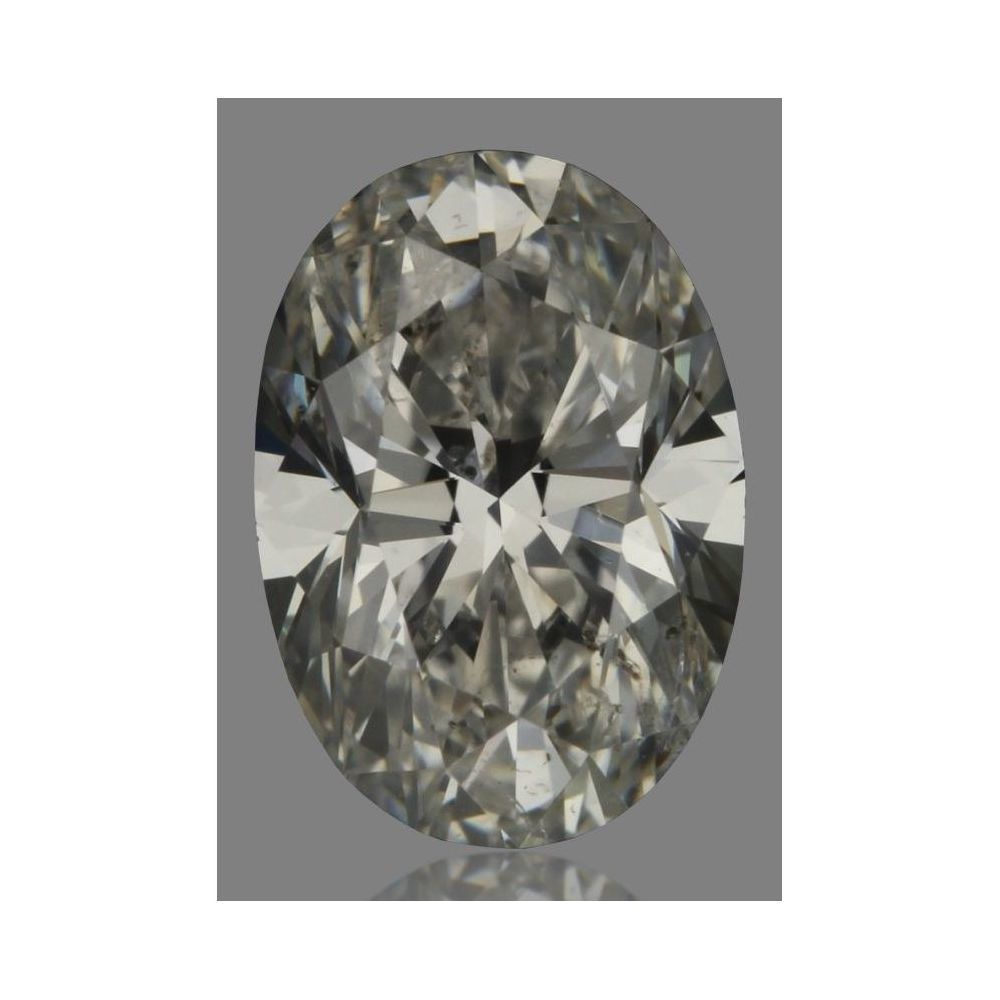 0.50 Carat Oval Loose Diamond, G, SI2, Excellent, GIA Certified