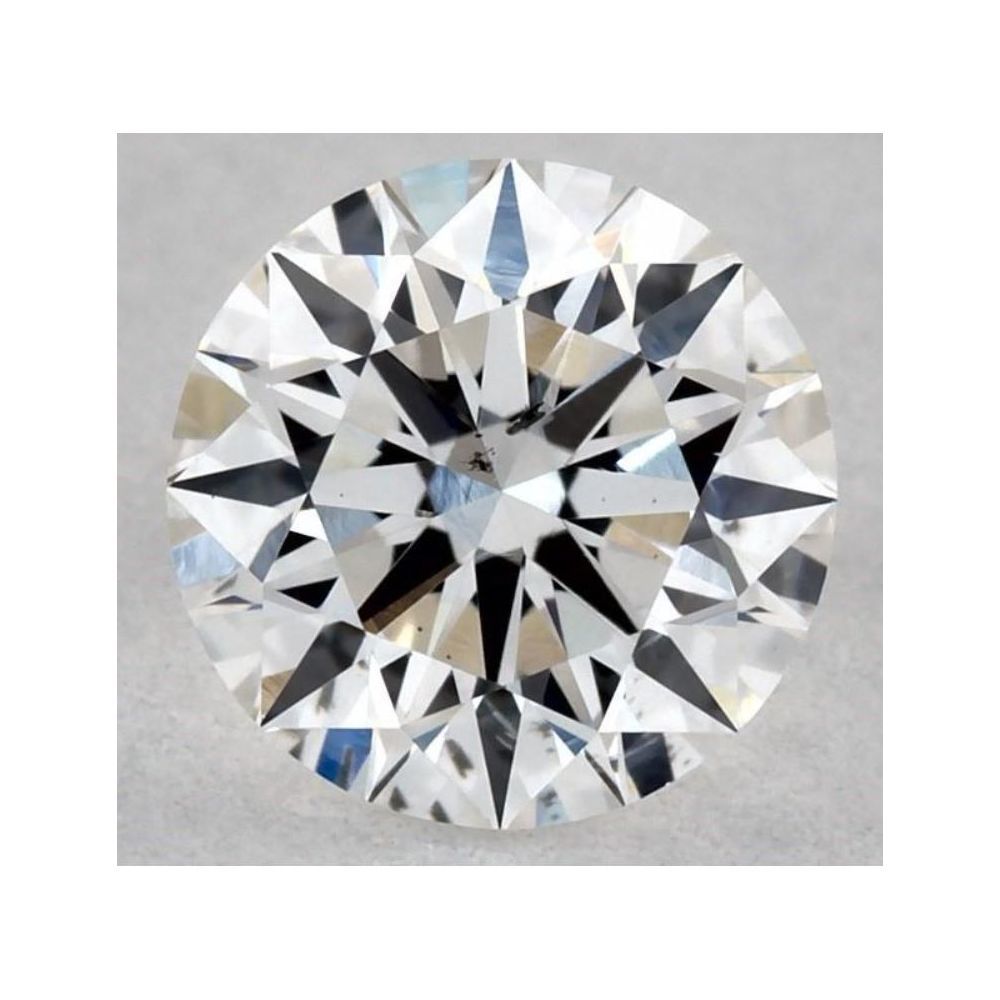0.34 Carat Round Loose Diamond, F, SI1, Super Ideal, GIA Certified