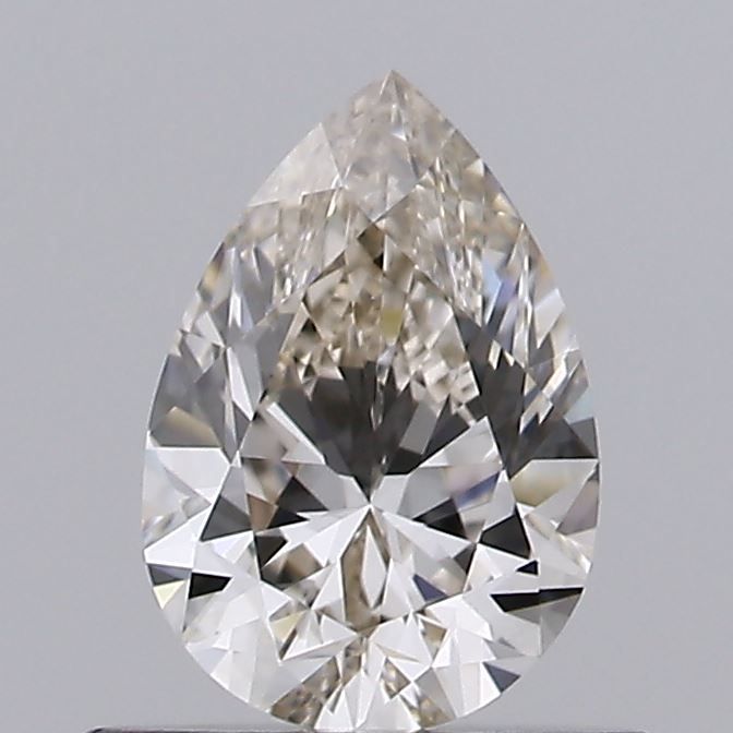 0.51 Carat Pear Loose Diamond, J, IF, Super Ideal, GIA Certified