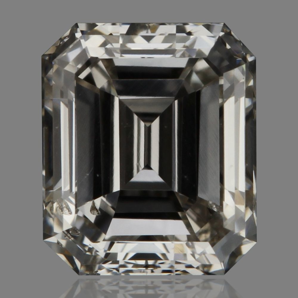 0.44 Carat Emerald Loose Diamond, J, SI2, Excellent, IGI Certified