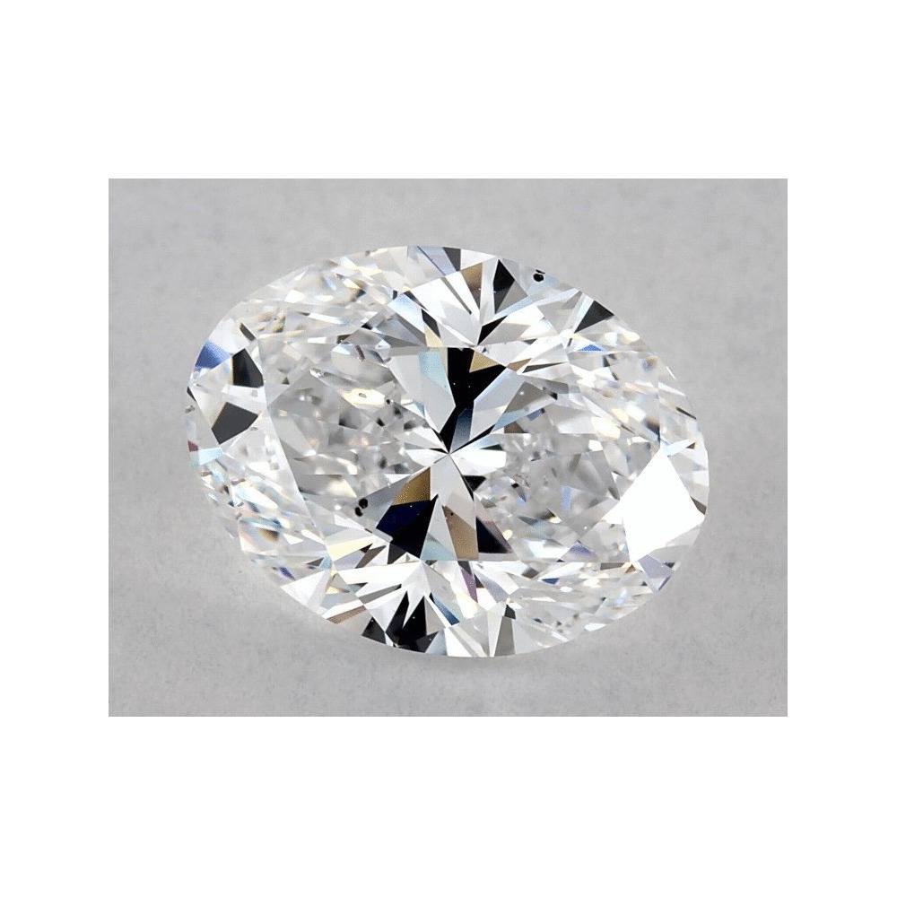 2.51 Carat Oval Loose Diamond, D, SI1, Ideal, GIA Certified | Thumbnail