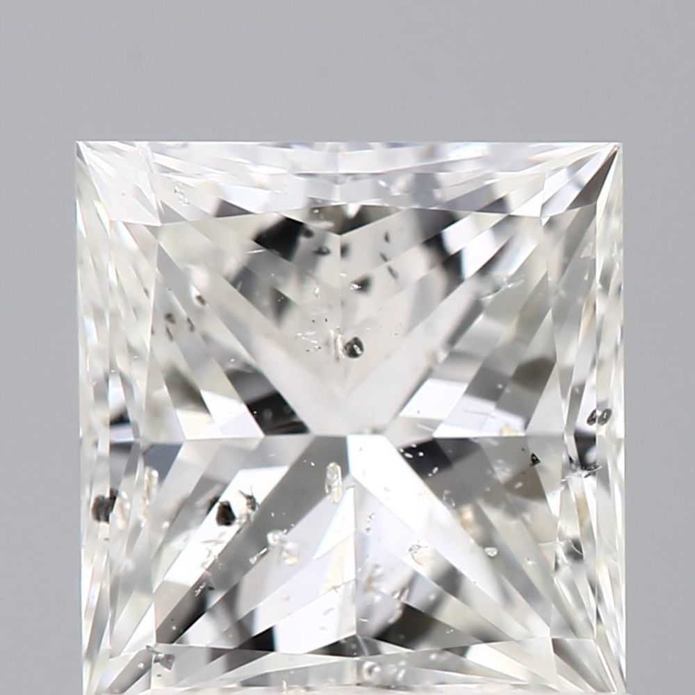 0.90 Carat Princess Loose Diamond, I, I1, Ideal, GIA Certified