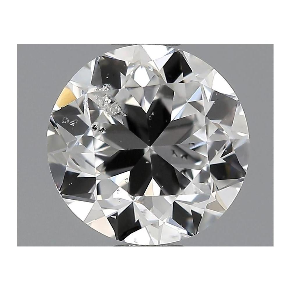 1.00 Carat Round Loose Diamond, F, I1, Excellent, GIA Certified | Thumbnail