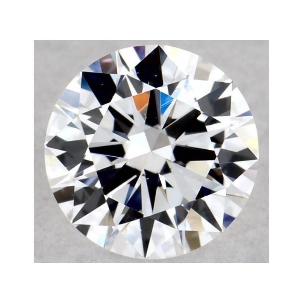 0.35 Carat Round Loose Diamond, D, VS1, Ideal, GIA Certified