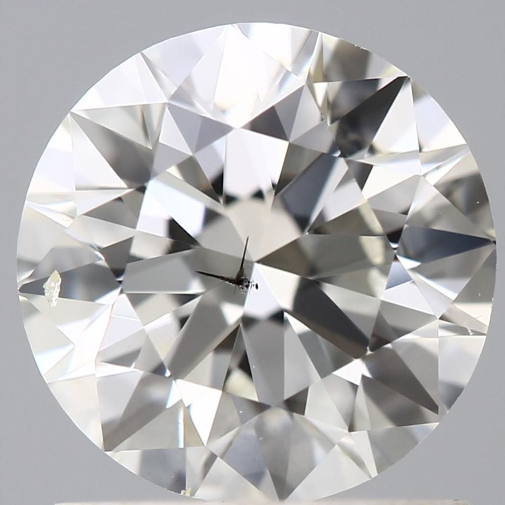 1.00 Carat Round Loose Diamond, J, SI1, Ideal, GIA Certified