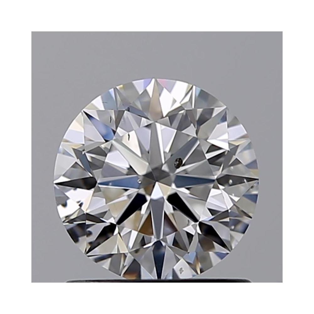 0.91 Carat Round Loose Diamond, D, SI1, Ideal, GIA Certified | Thumbnail