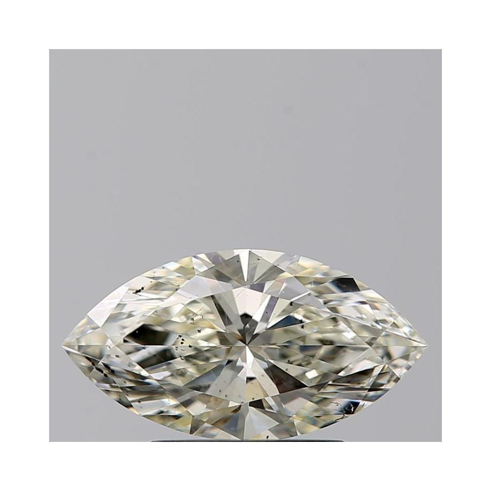 1.06 Carat Marquise Loose Diamond, L, SI2, Ideal, GIA Certified | Thumbnail