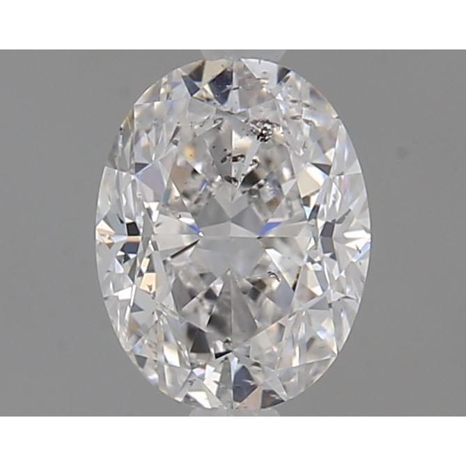0.70 Carat Oval Loose Diamond, E, SI2, Excellent, GIA Certified | Thumbnail