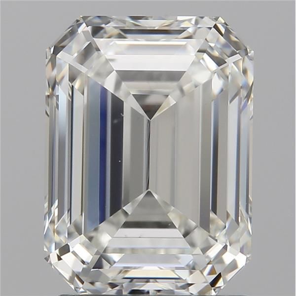 2.05 Carat Emerald Loose Diamond, H, VS1, Super Ideal, GIA Certified | Thumbnail