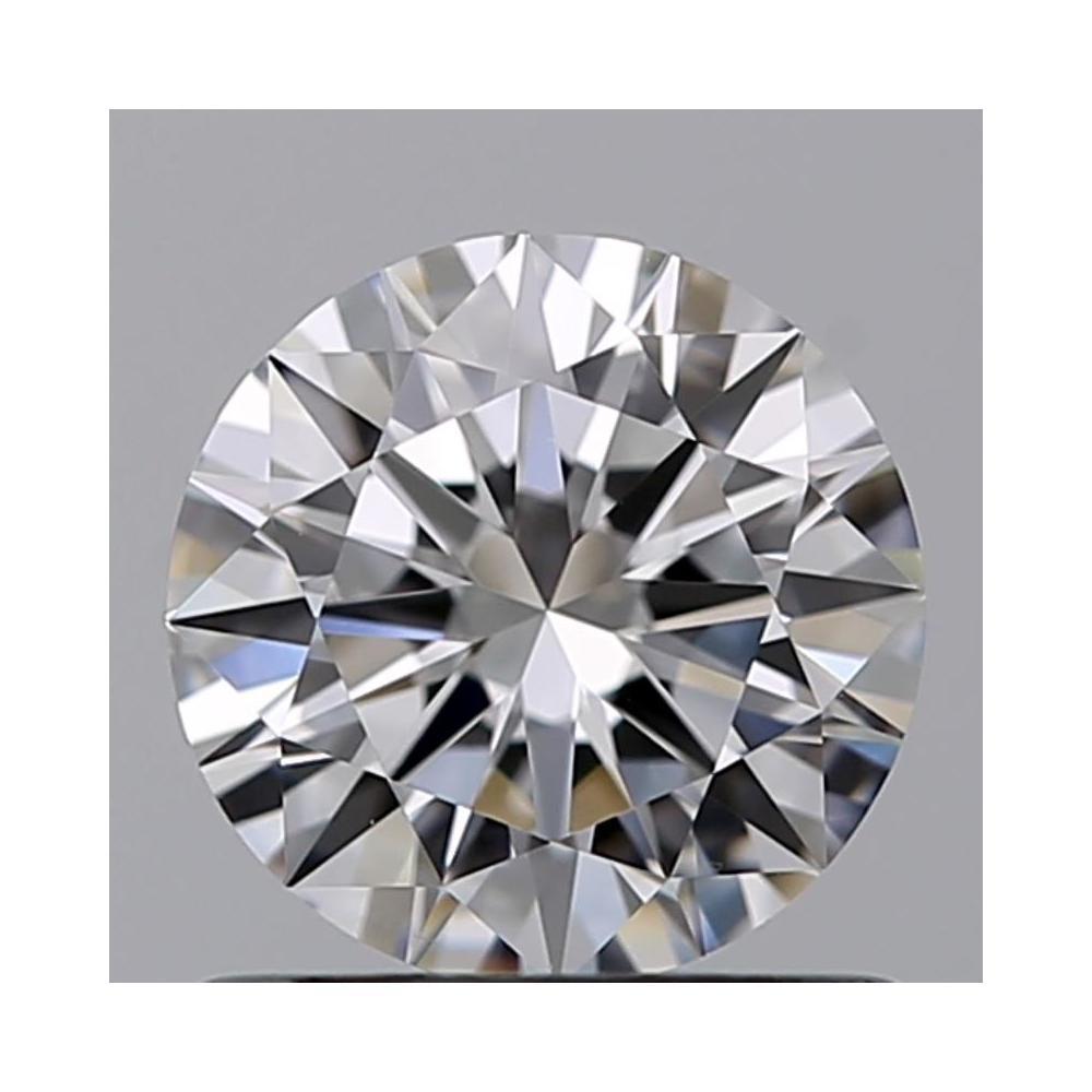 0.80 Carat Round Loose Diamond, D, VVS2, Ideal, GIA Certified