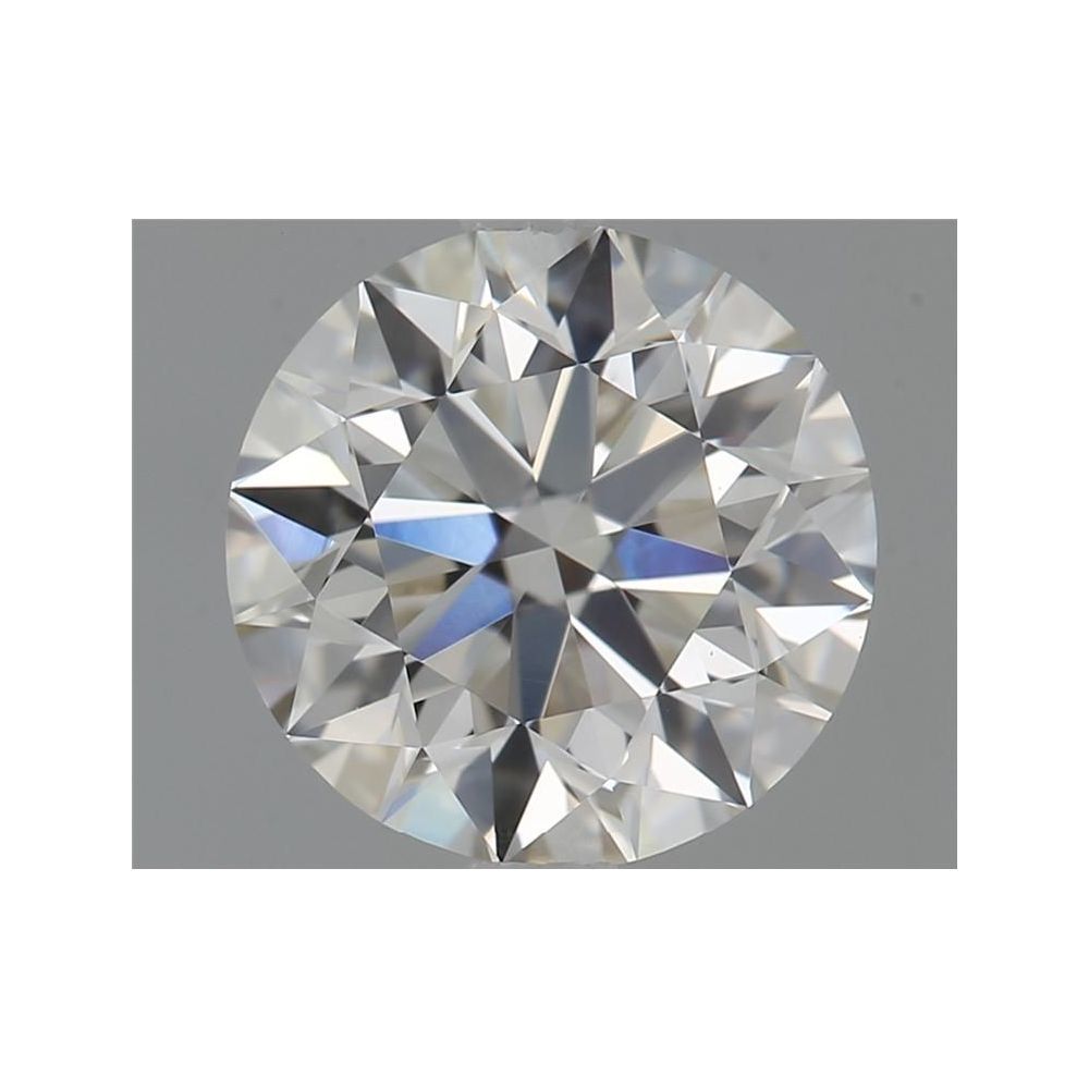 0.90 Carat Round Loose Diamond, K Faint Brown, VVS2, Very Good, GIA Certified | Thumbnail