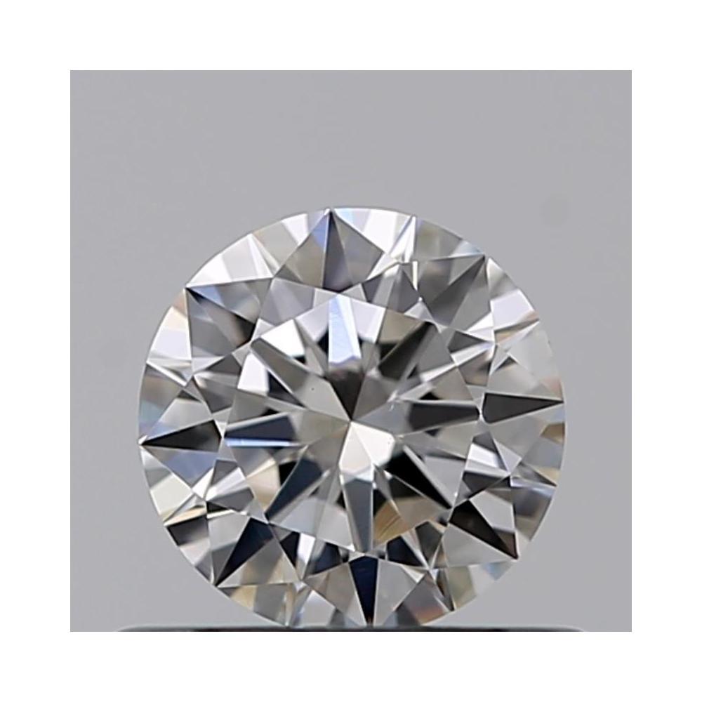 0.45 Carat Round Loose Diamond, H, VS1, Ideal, GIA Certified | Thumbnail