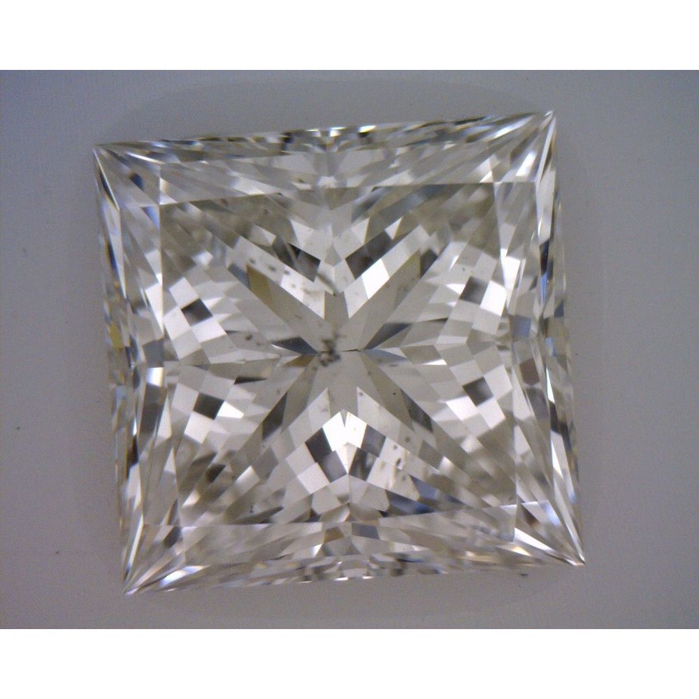 2.52 Carat Princess Loose Diamond, J, SI2, Super Ideal, GIA Certified