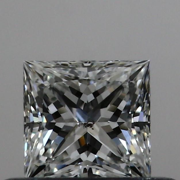 0.33 Carat Princess Loose Diamond, H, SI1, Super Ideal, GIA Certified | Thumbnail