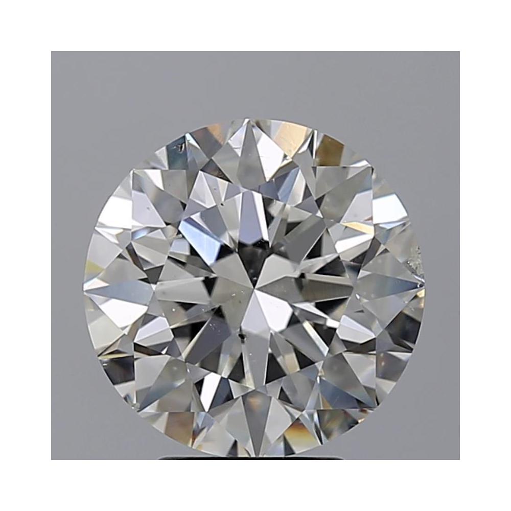 3.73 Carat Round Loose Diamond, F, SI1, Super Ideal, GIA Certified | Thumbnail