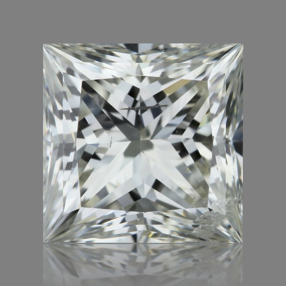 0.71 Carat Princess Loose Diamond, K, SI2, Ideal, GIA Certified
