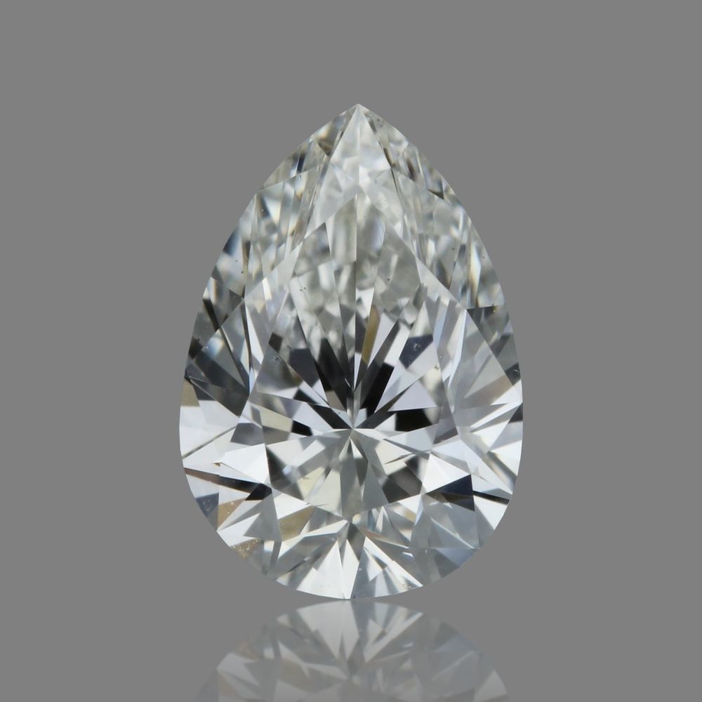 0.50 Carat Pear Loose Diamond, H, SI1, Super Ideal, GIA Certified
