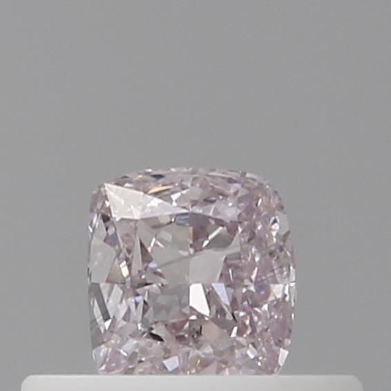 0.30 Carat Cushion Loose Diamond, Fancy Purple-Pink, I2, Ideal, GIA Certified