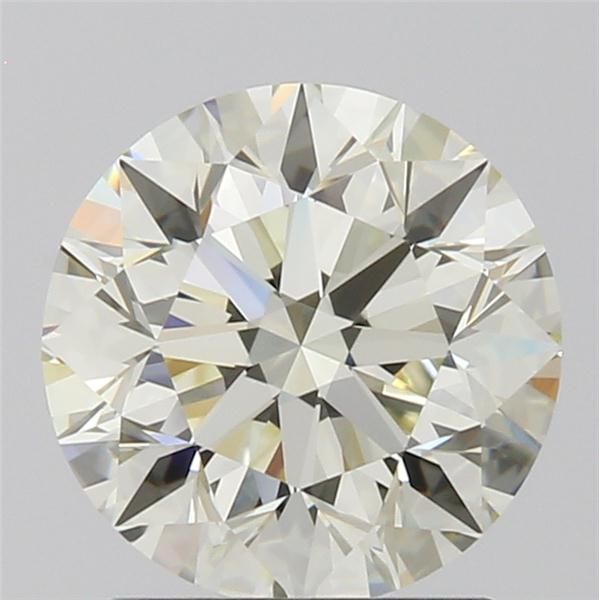 1.71 Carat Round Loose Diamond, M, IF, Super Ideal, GIA Certified