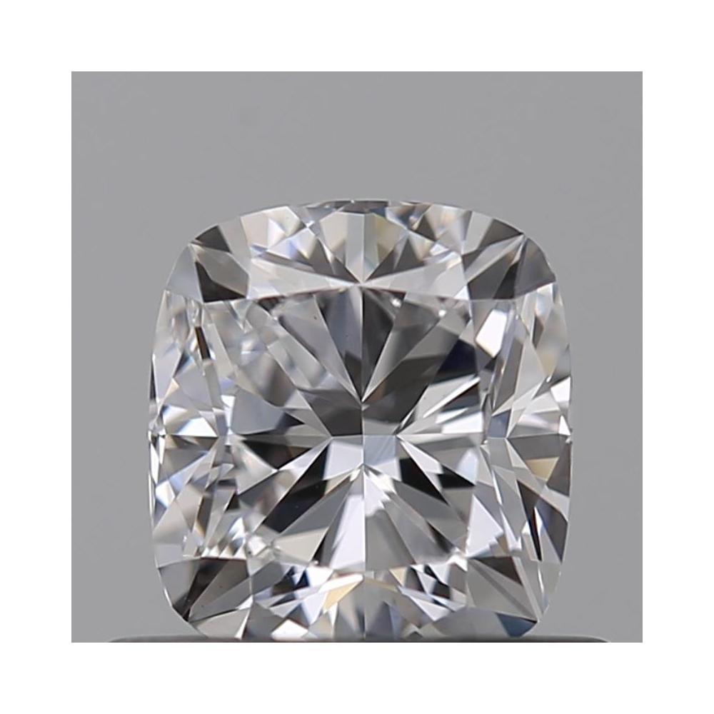 0.54 Carat Cushion Loose Diamond, D, VS1, Excellent, GIA Certified