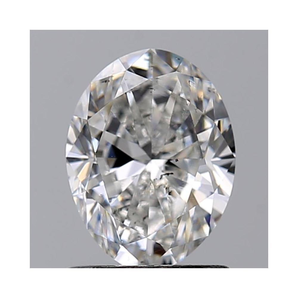 1.00 Carat Oval Loose Diamond, F, SI1, Ideal, GIA Certified