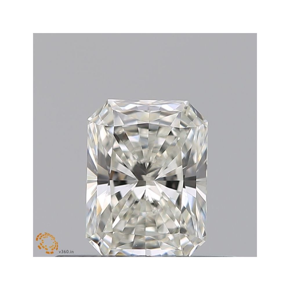 0.40 Carat Radiant Loose Diamond, I, VVS2, Ideal, GIA Certified
