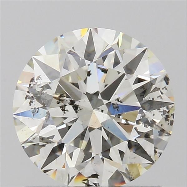 1.02 Carat Round Loose Diamond, J, I1, Super Ideal, GIA Certified