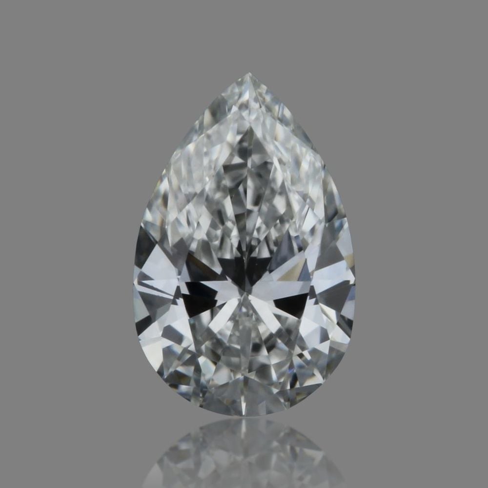 0.23 Carat Pear Loose Diamond, F, VVS2, Super Ideal, GIA Certified