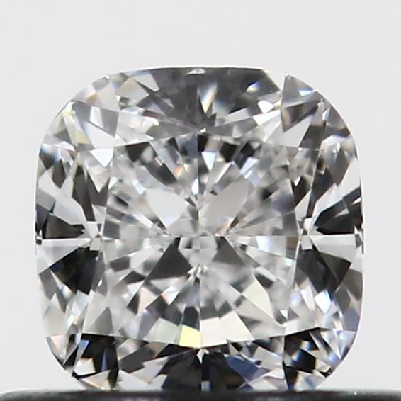 0.41 Carat Cushion Loose Diamond, D, VVS2, Super Ideal, GIA Certified | Thumbnail