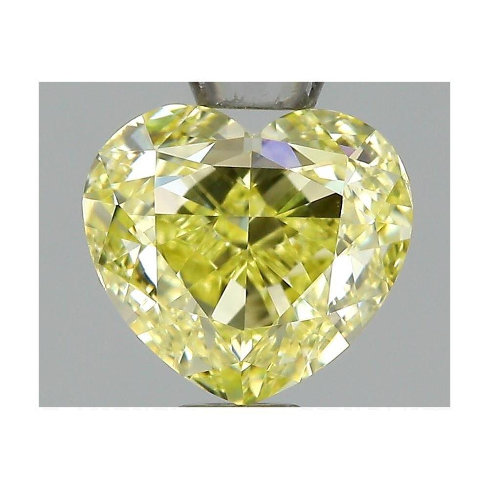 1.00 Carat Heart Loose Diamond, , VVS1, Ideal, GIA Certified | Thumbnail