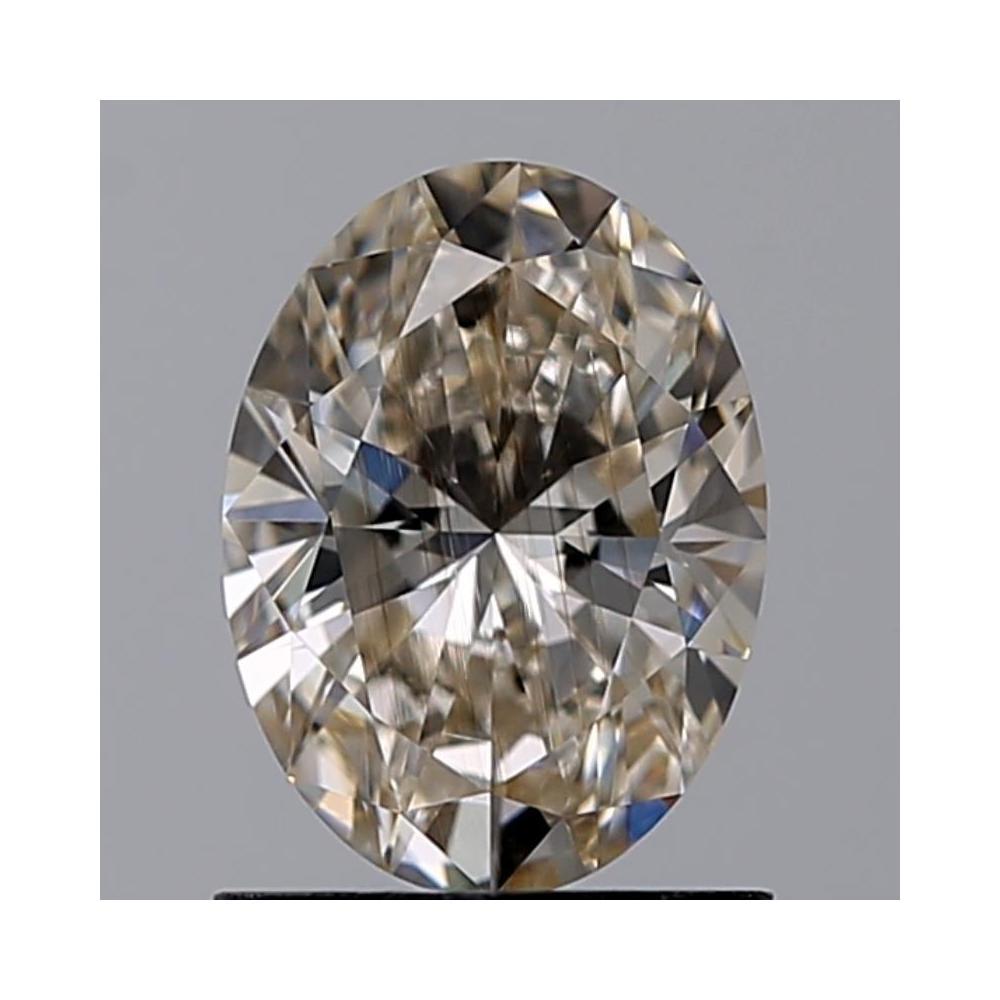 1.05 Carat Oval Loose Diamond, K, VS1, Ideal, GIA Certified | Thumbnail