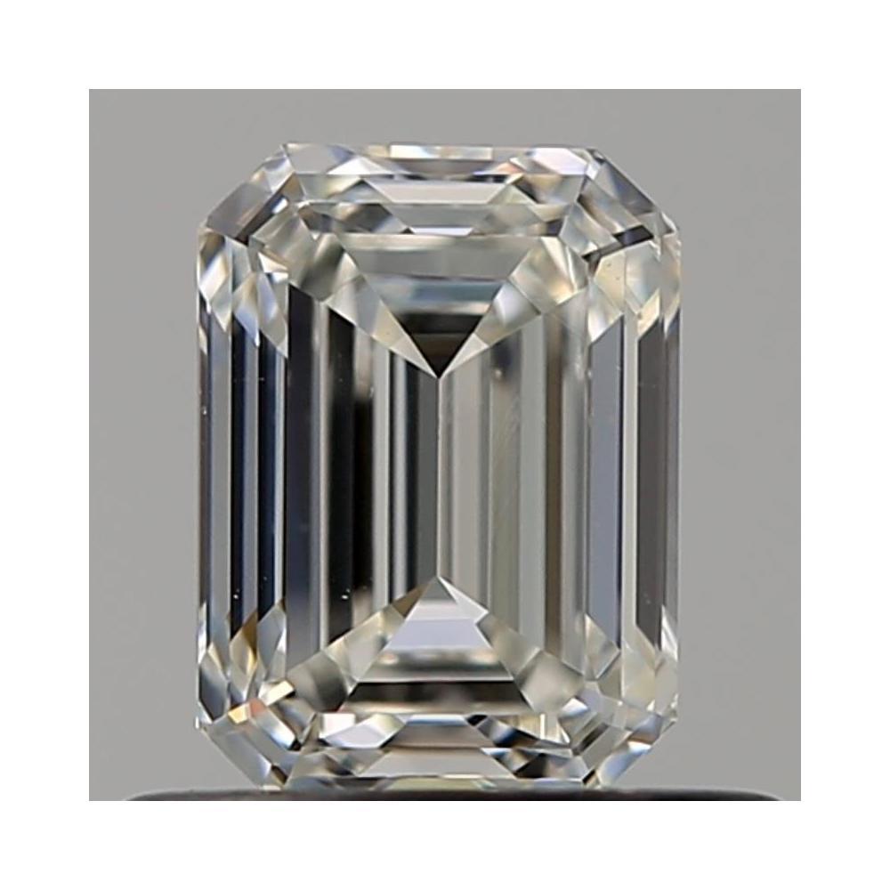 0.60 Carat Emerald Loose Diamond, I, VVS2, Ideal, GIA Certified | Thumbnail