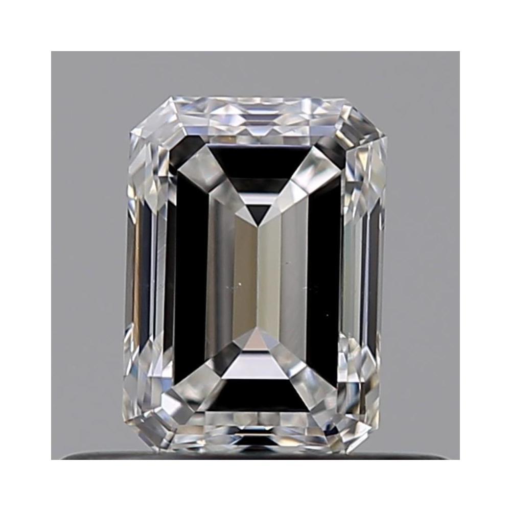 0.50 Carat Emerald Loose Diamond, F, VS1, Excellent, GIA Certified
