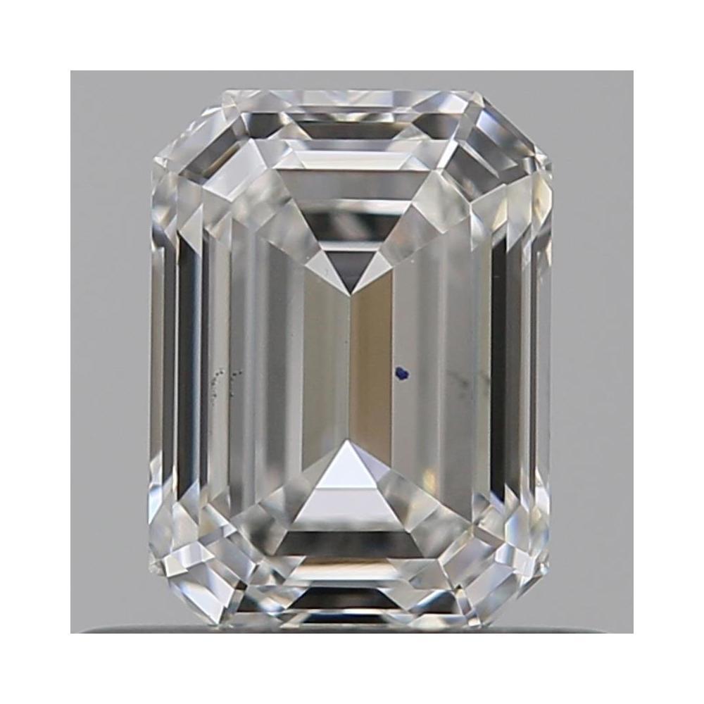 0.60 Carat Emerald Loose Diamond, G, VS2, Ideal, GIA Certified | Thumbnail