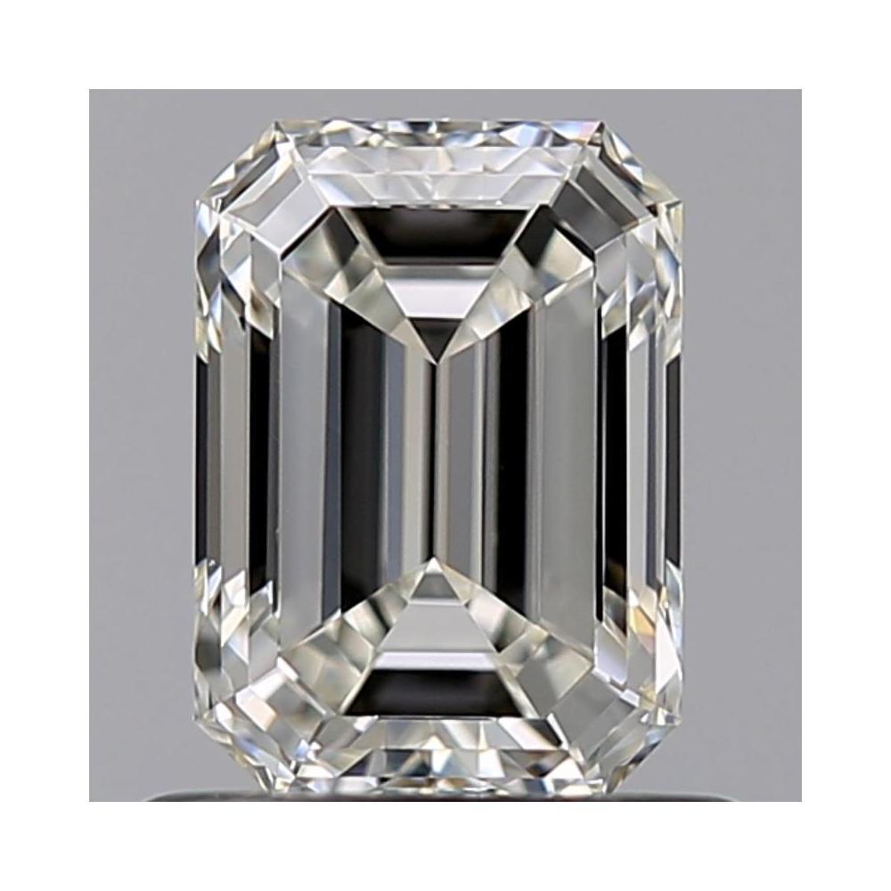 0.80 Carat Emerald Loose Diamond, H, VS1, Super Ideal, GIA Certified | Thumbnail