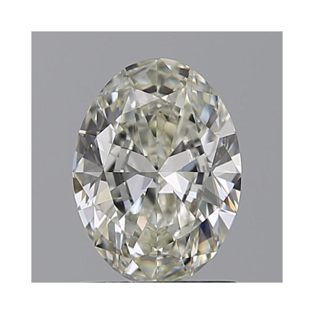 1.00 Carat Oval Loose Diamond, J, VS2, Ideal, GIA Certified